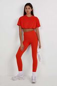 Jersey Training Super-Cropped T-Shirt